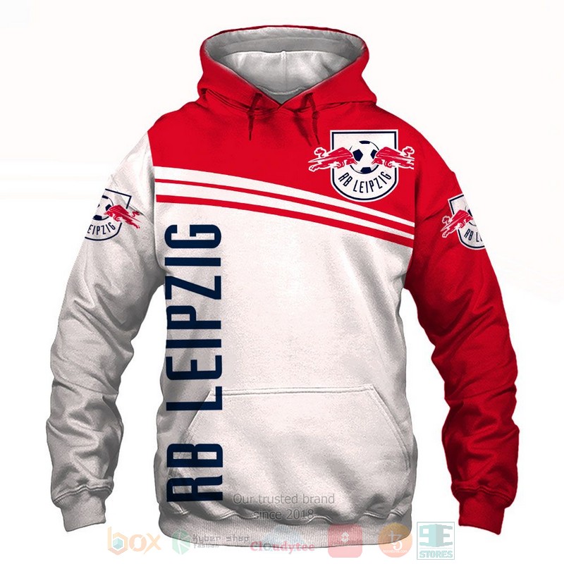 RB Leipzig white red 3D shirt hoodie 1 2 3 4 5 6 7 8 9 10 11 12 13 14 15 16