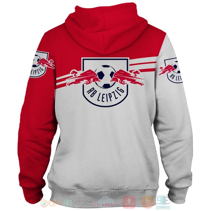 RB Leipzig white red 3D shirt hoodie 1 2 3 4 5 6 7 8 9 10 11 12 13 14 15 16 17