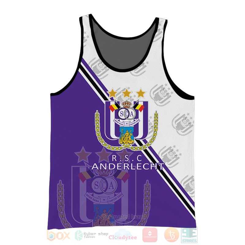 RSC Anderlecht purple white 3D shirt hoodie 1 2 3 4 5 6 7 8 9 10 11 12 13 14 15 16 17 18 19 20 21 22