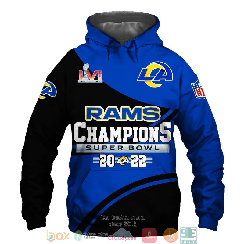 Rams Super bowl 3d shirt hoodie 1 2 3 4 5 6 7 8 9 10 11 12
