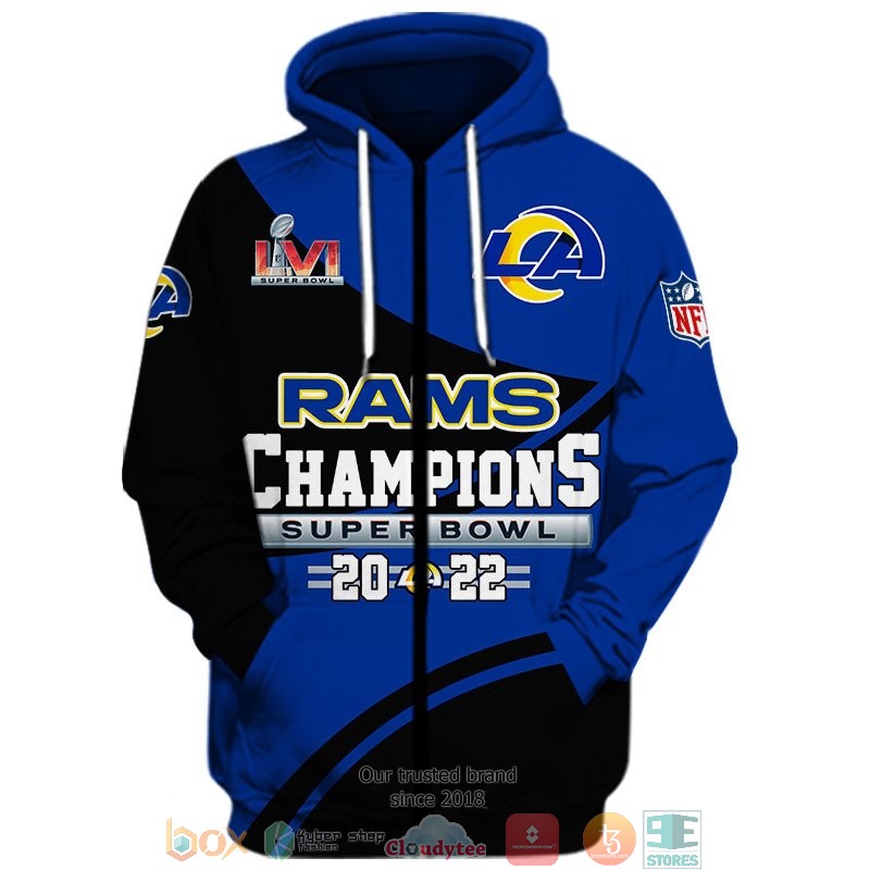 Rams Super bowl 3d shirt hoodie 1 2 3 4 5 6 7 8 9 10 11 12 13 14