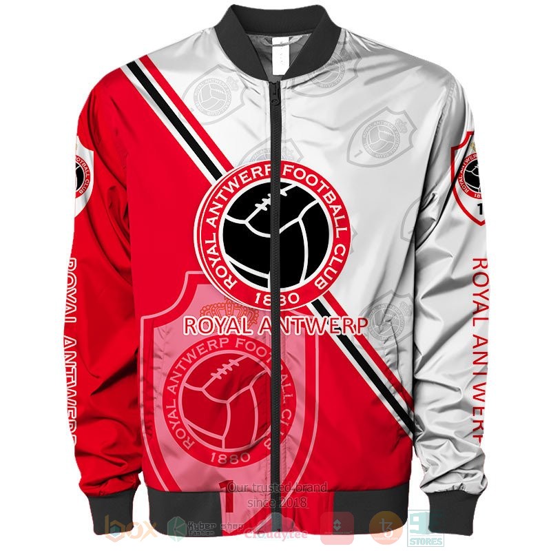 Royal Antwerp red white 3D shirt hoodie 1 2 3 4 5 6 7 8 9 10 11 12 13 14 15 16 17