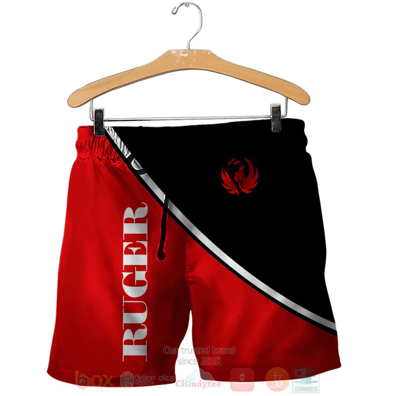 Ruger black red 3D shirt hoodie 1 2 3 4 5 6 7 8 9 10 11
