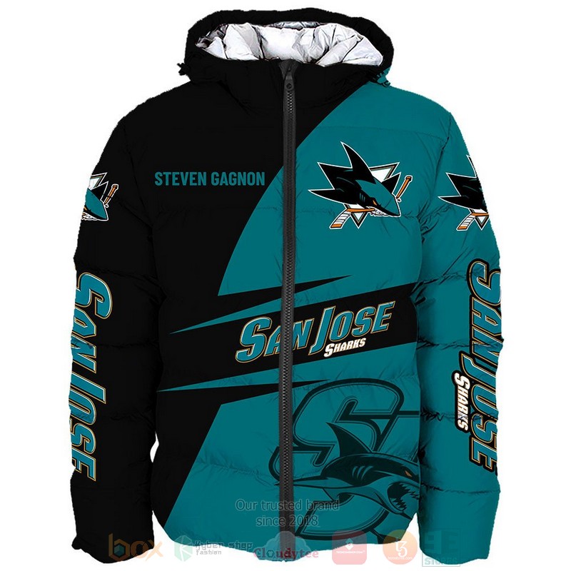 San Jose Sharks NHL Steve Gagnon 3D shirt hoodie 1 2 3 4 5 6 7 8 9 10 11 12 13 14 15 16 17 18