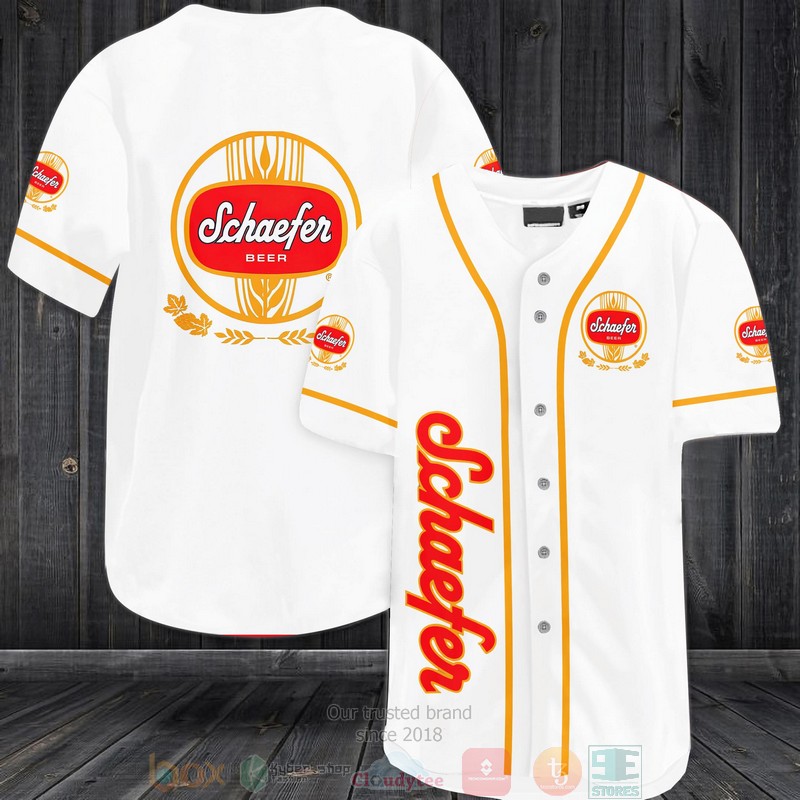 Schaefer Beer Baseball Jersey