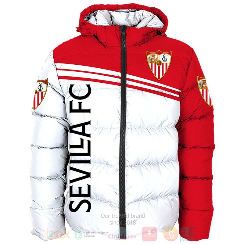 Sevilla FC white red 3D shirt hoodie 1 2 3 4 5 6 7 8 9 10 11 12 13 14 15 16 17 18 19 20 21 22