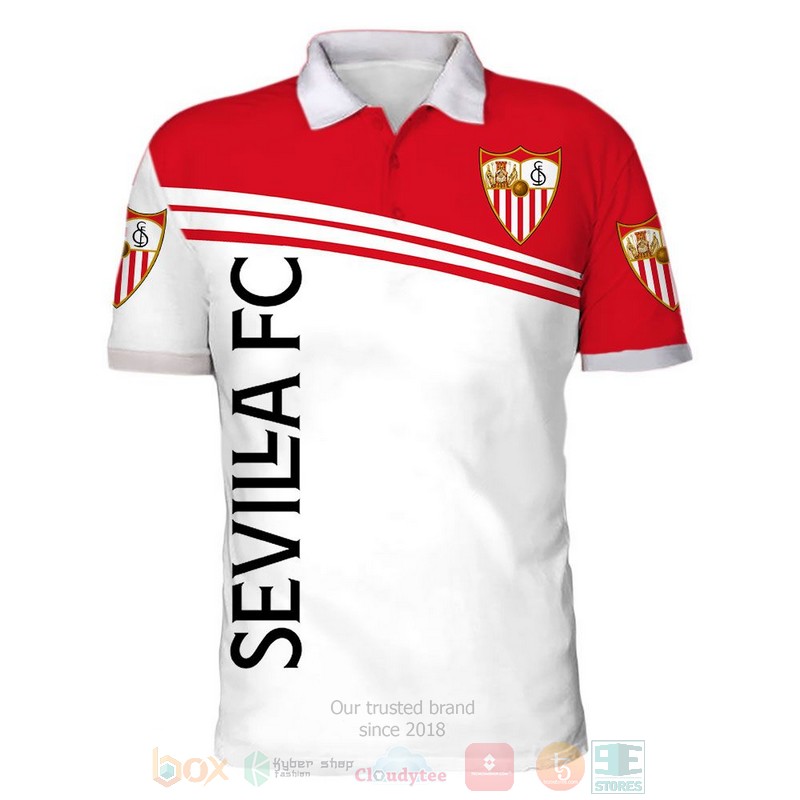 Sevilla FC white red 3D shirt hoodie 1 2 3 4 5 6 7 8 9 10 11 12 13 14 15 16 17 18 19 20 21 22 23 24