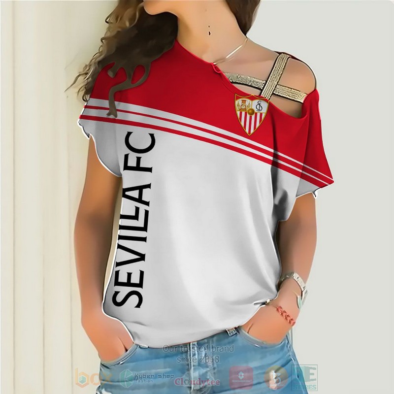 Sevilla FC white red 3D shirt hoodie 1 2 3 4 5 6 7 8 9 10 11 12 13 14 15 16 17 18 19 20 21 22 23 24 25 26 27 28 29