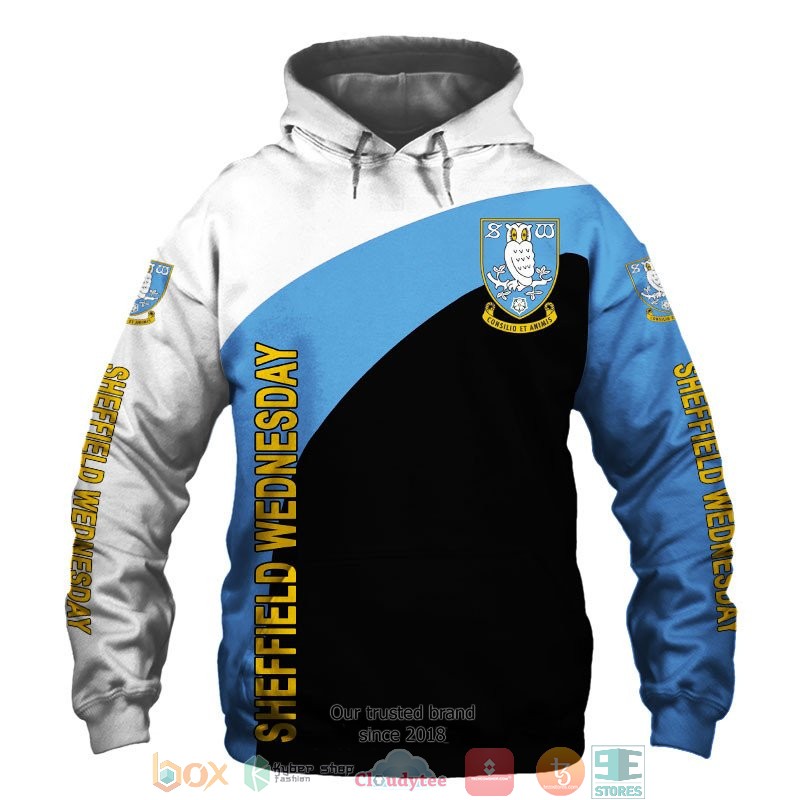 Sheffield Wednesday 3d shirt hoodie