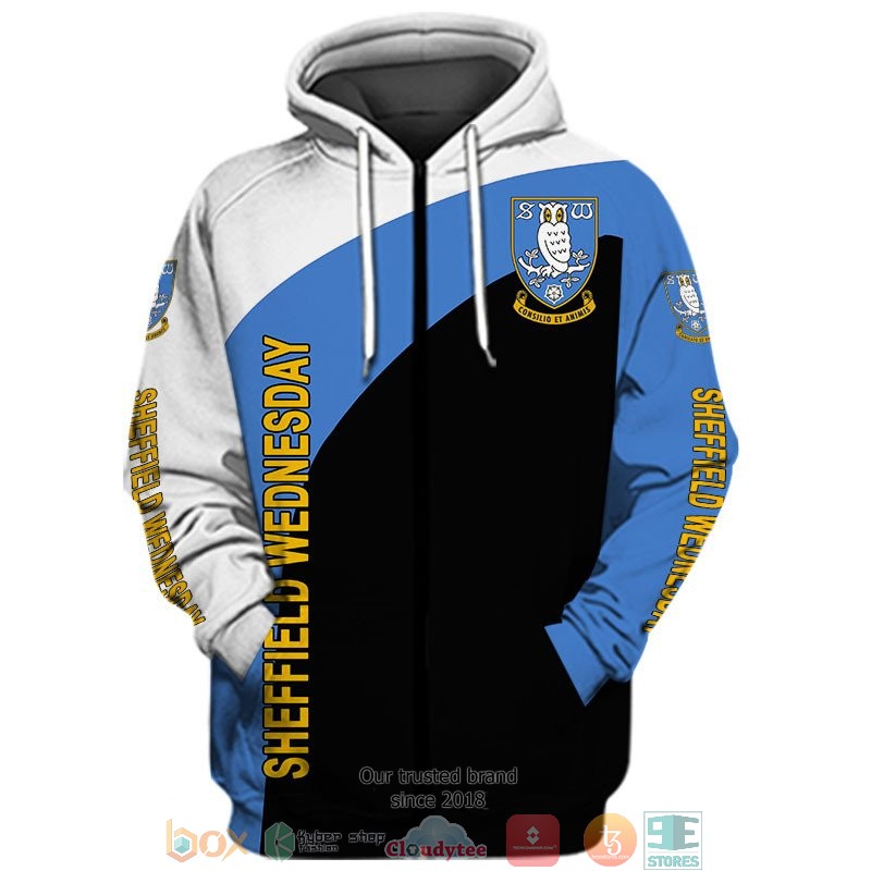 Sheffield Wednesday 3d shirt hoodie 1 2 3 4 5 6 7 8 9 10 11 12 13 14