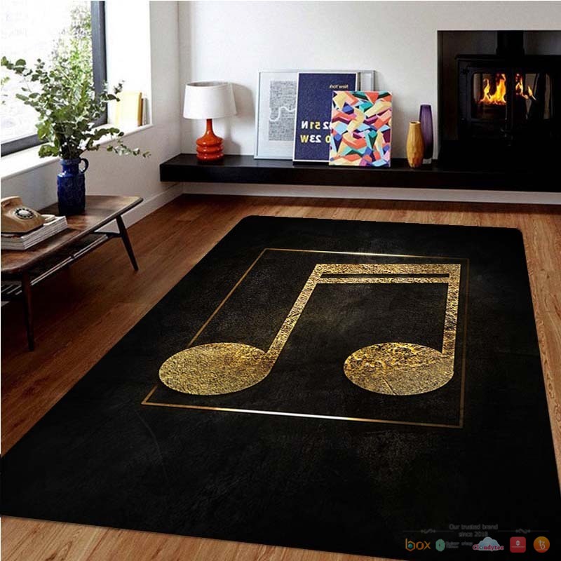 Sixteenth note Rug Carpet