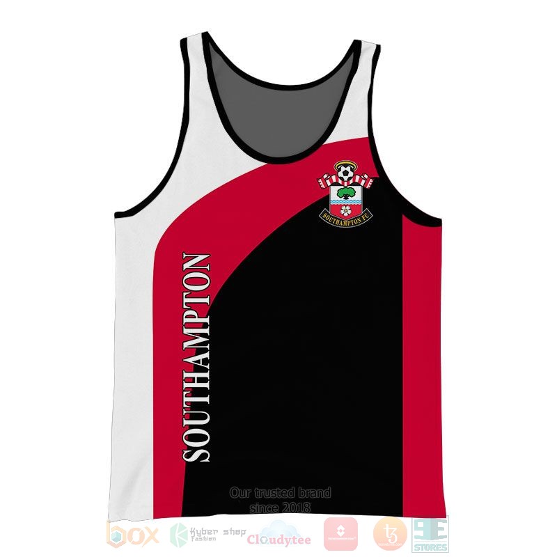 Southampton FC white red black 3D shirt hoodie 1 2 3 4 5 6 7 8 9 10