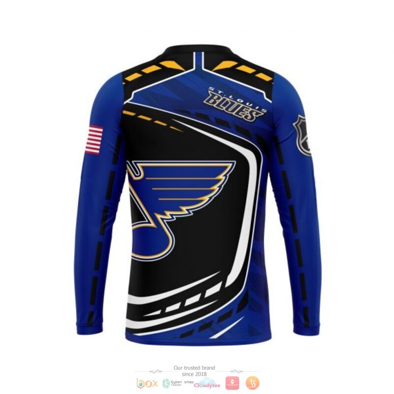 St. Louis Blues NHL black blue 3D shirt hoodie 1 2 3 4 5 6