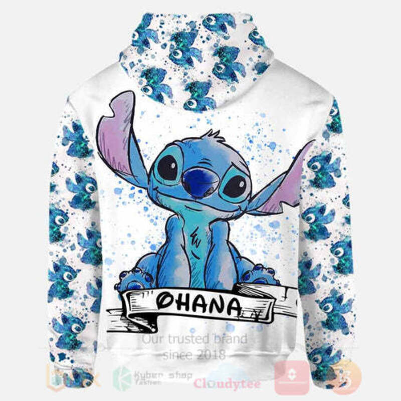 Stitch Ohana Means Family Custom Name 3D Hoodie Leggings 1 2 3 4 5