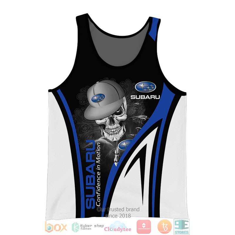 Subaru Confidence in Motion Skull 3d shirt hoodie 1 2 3 4 5 6 7 8 9 10