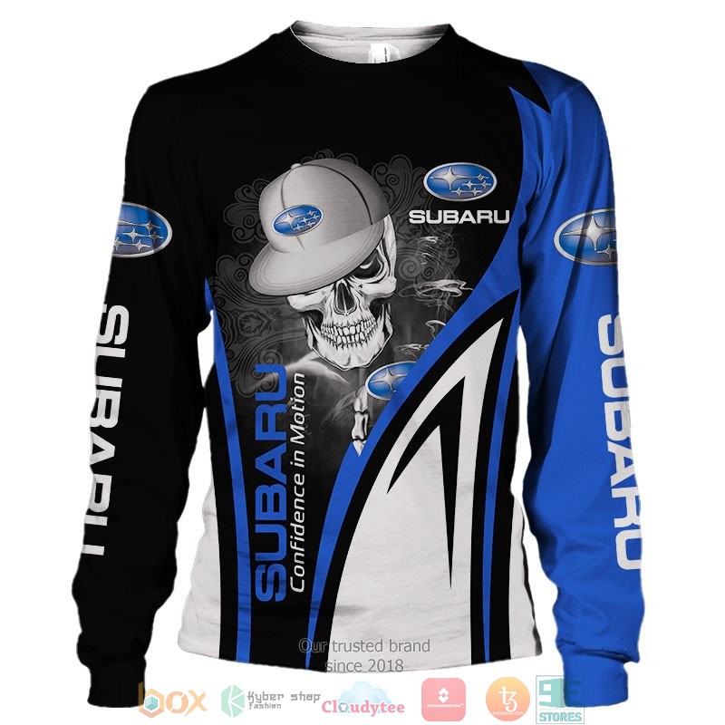 Subaru Confidence in Motion Skull 3d shirt hoodie 1 2 3 4 5 6 7 8 9 10 11 12 13 14 15