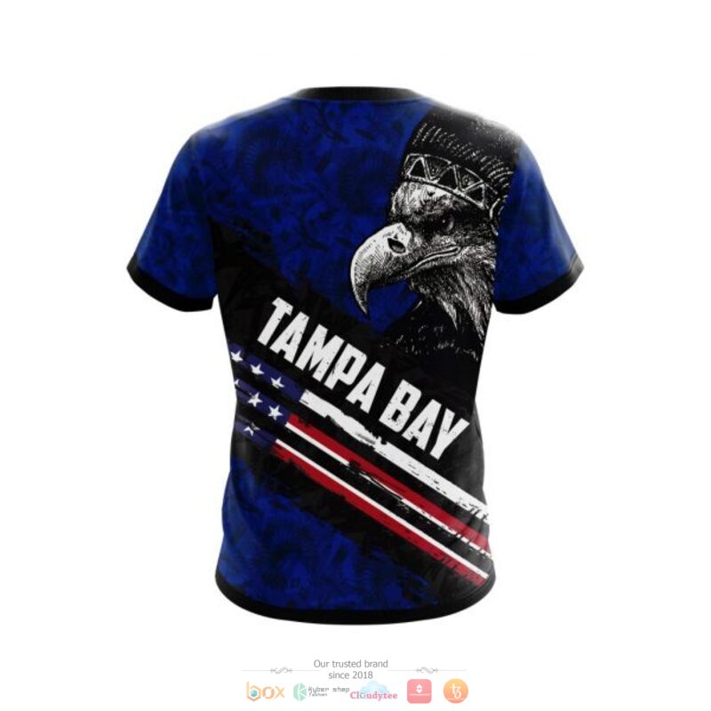 Tampa Bay Lightning NHL Eagle American flag 3D shirt hoodie 1 2 3 4 5 6 7 8