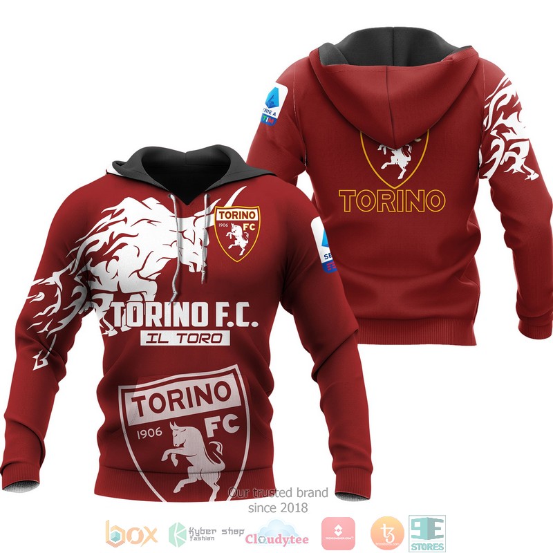 Torino FC 1906 3d shirt hoodie 1 2 3 4 5 6 7 8 9 10
