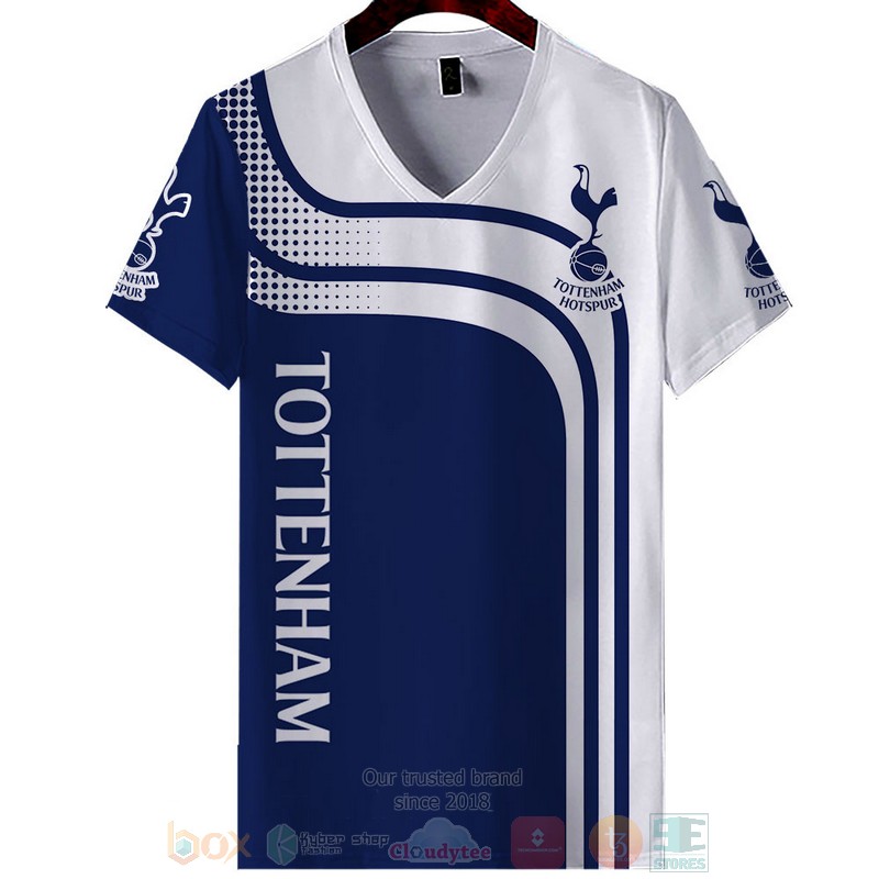 Tottenham Hotspur blue white 3D shirt hoodie 1 2 3 4 5 6 7