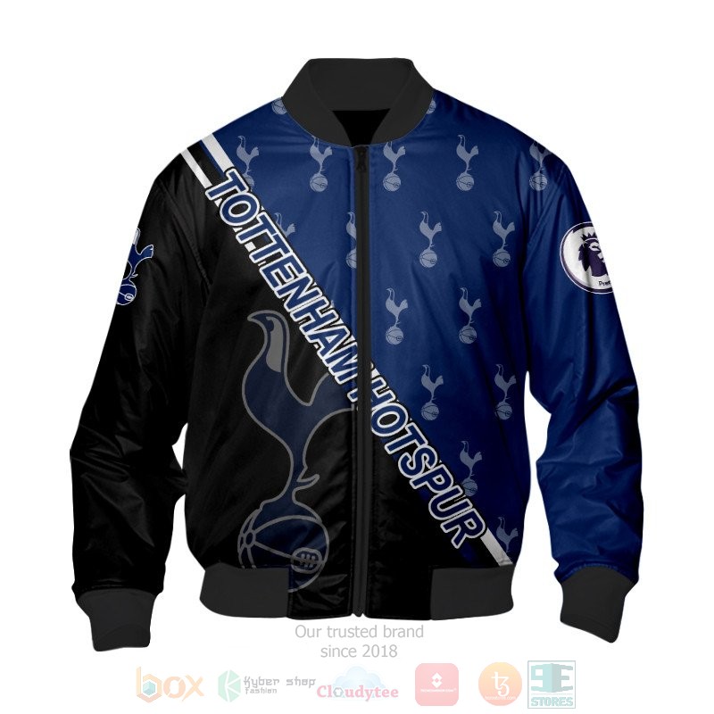 Tottenham Hotspur logo black blue 3D shirt hoodie 1 2 3 4 5 6 7 8 9 10 11 12 13 14 15 16 17
