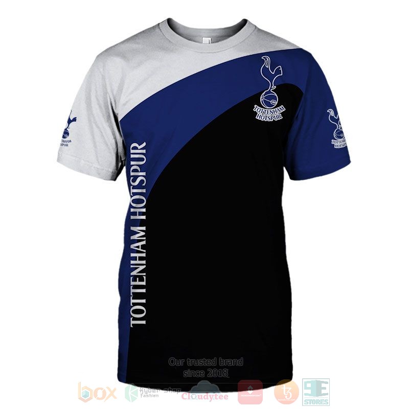 Tottenham Hotspur white blue black 3D shirt hoodie 1 2 3 4 5 6 7 8 9