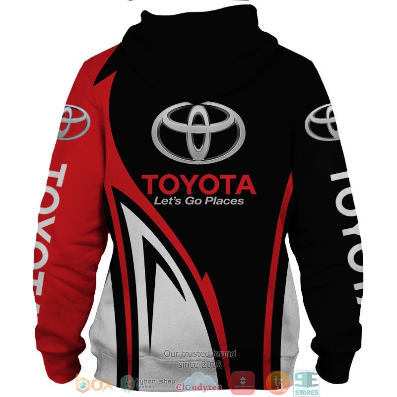 Toyota Lets go places Skull 3d shirt hoodie 1 2 3 4 5 6 7 8 9 10 11 12 13