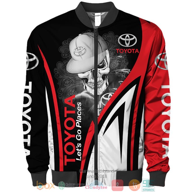 Toyota Lets go places Skull 3d shirt hoodie 1 2 3 4 5 6 7 8 9 10 11 12 13 14 15 16 17