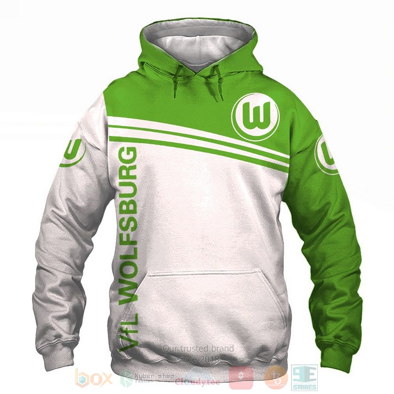 VfL Wolfsburg 3D shirt hoodie 1 2 3 4 5 6 7 8 9 10 11 12 13 14 15 16