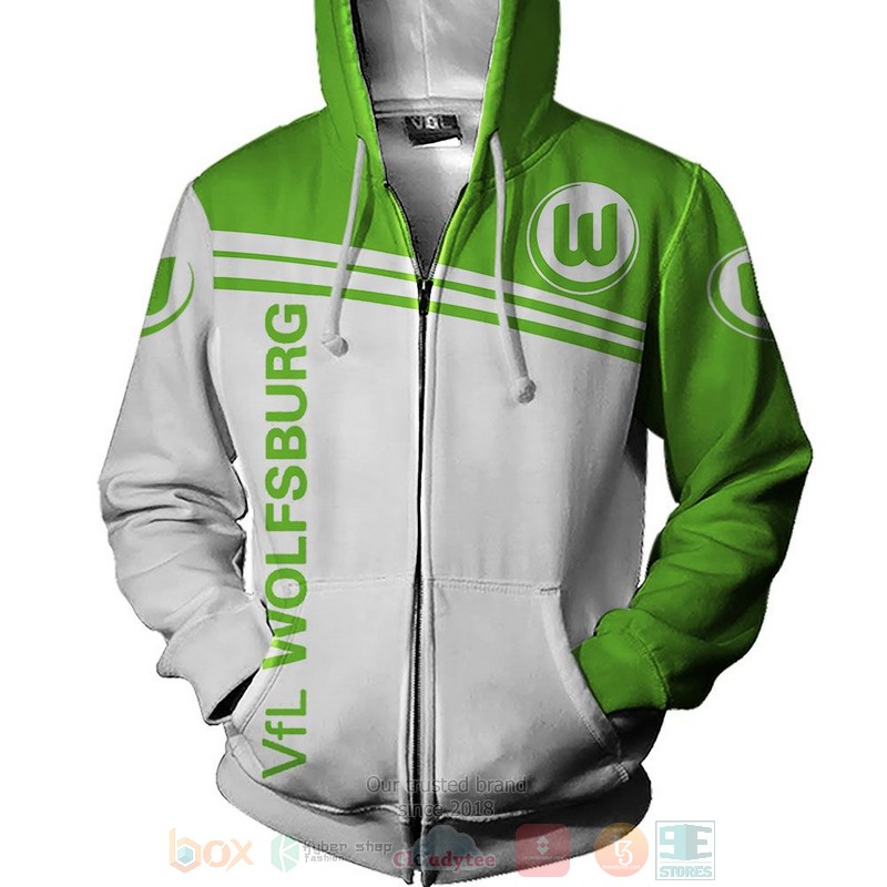 VfL Wolfsburg 3D shirt hoodie 1 2 3 4 5 6 7 8 9 10 11 12 13 14 15 16 17 18