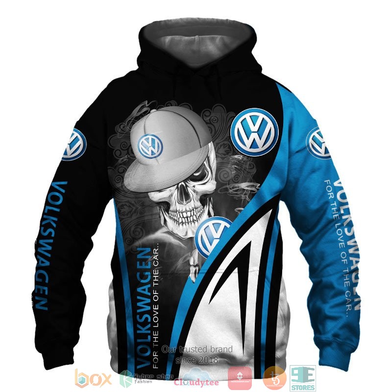 Volkswagen For the love of the car Skull 3d shirt hoodie 1 2 3 4 5 6 7 8 9 10 11 12
