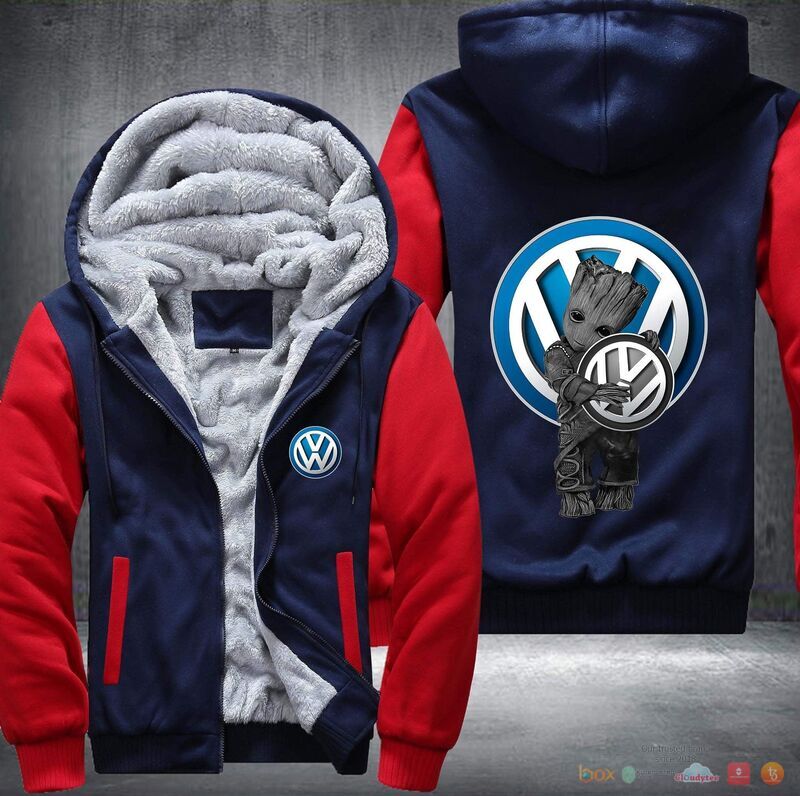 Volkswagen Groot Fleece Hoodie Jacket 1