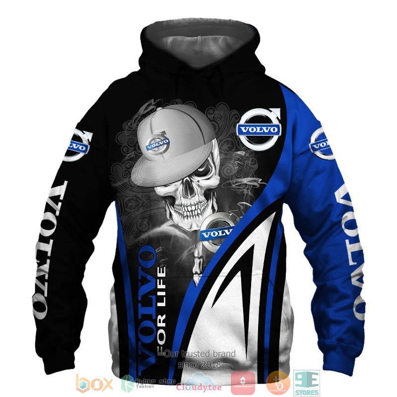 Volvo For Life Skull 3d shirt hoodie 1 2 3 4 5 6 7 8 9 10 11 12