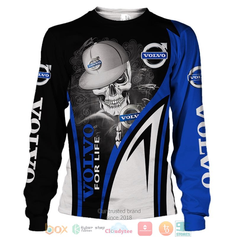 Volvo For Life Skull 3d shirt hoodie 1 2 3 4 5 6 7 8 9 10 11 12 13 14 15