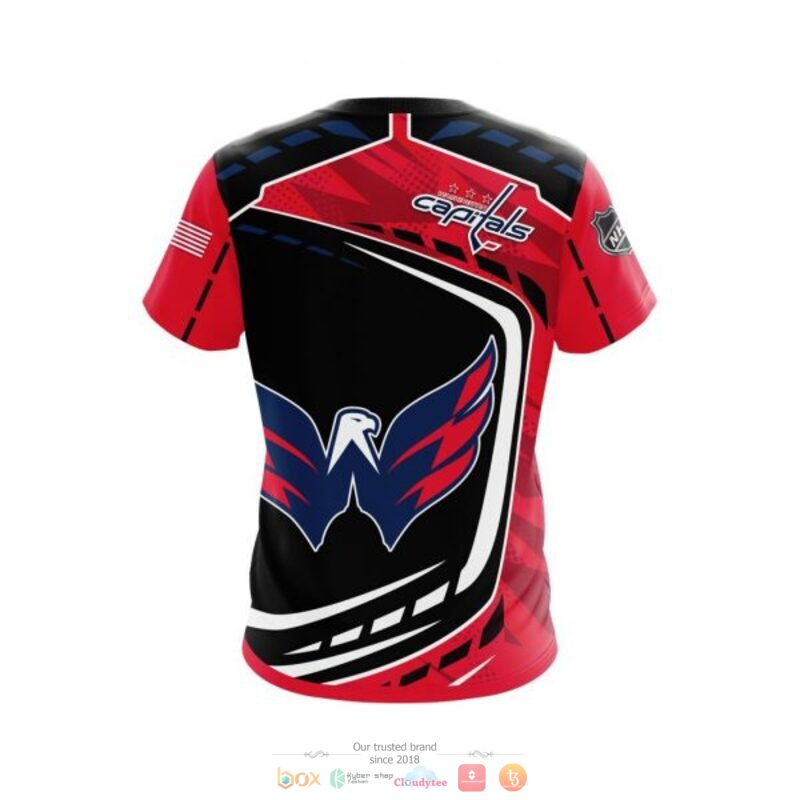 Washington Capitals NHL black red 3D shirt hoodie 1 2 3 4 5 6 7 8