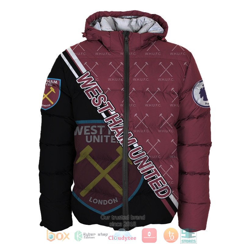 West Ham United 3d shirt hoodie 1 2 3 4 5 6 7 8 9 10 11 12 13 14 15 16 17 18