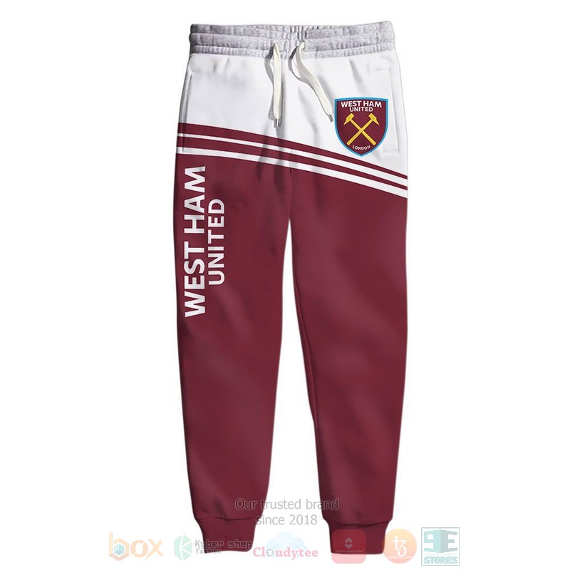 West Ham United FC 3D shirt hoodie 1 2 3 4 5 6 7 8 9 10 11 12 13 14 15 16 17 18 19 20