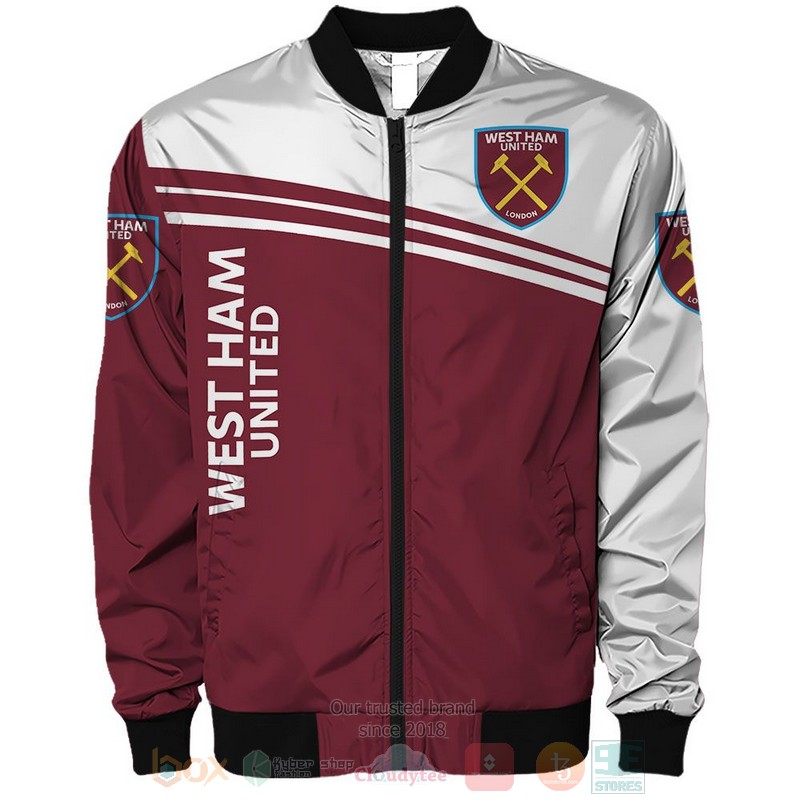 West Ham United FC 3D shirt hoodie 1 2 3 4 5 6 7 8 9 10 11 12 13 14 15 16 17 18 19 20 21