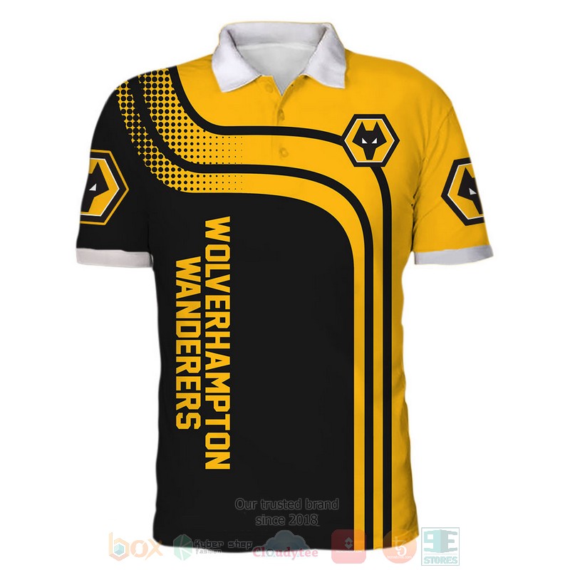 Wolvehampton Wanderers yellow black 3D shirt hoodie 1 2 3 4 5 6 7 8