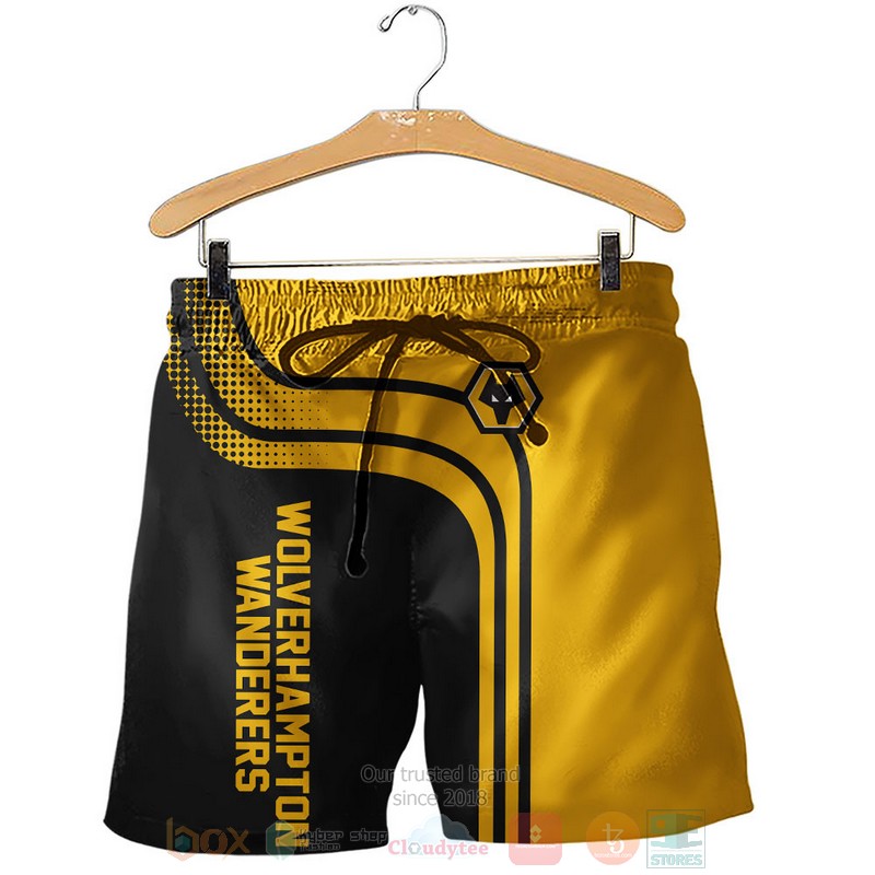 Wolvehampton Wanderers yellow black 3D shirt hoodie 1 2 3 4 5 6 7 8 9 10 11