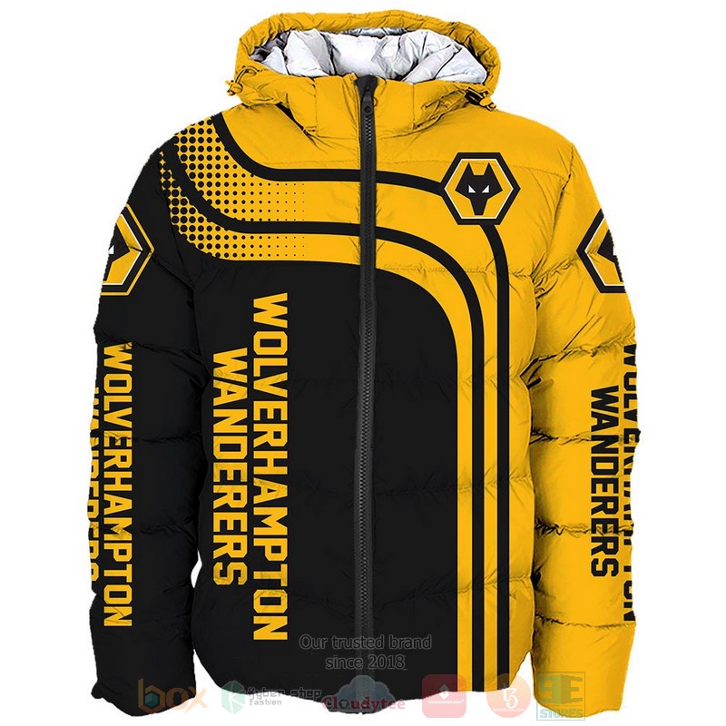 Wolvehampton Wanderers yellow black 3D shirt hoodie 1 2 3 4 5 6 7 8 9 10 11 12 13 14 15 16 17 18