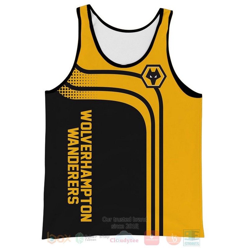 Wolvehampton Wanderers yellow black 3D shirt hoodie 1 2 3 4 5 6 7 8 9 10 11 12 13 14 15 16 17 18 19 20 21 22