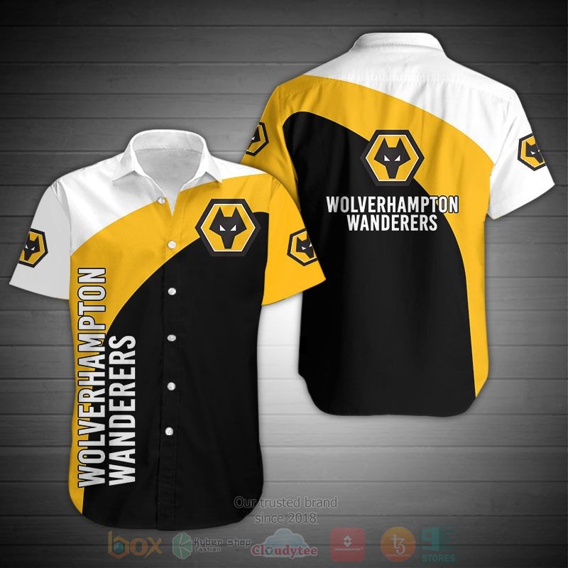 Wolverhampton Wanderers white Yellow black 3D shirt hoodie 1 2 3 4 5 6 7