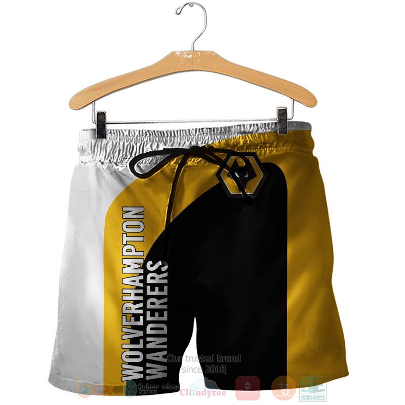 Wolverhampton Wanderers white Yellow black 3D shirt hoodie 1 2 3 4 5 6 7 8 9 10 11