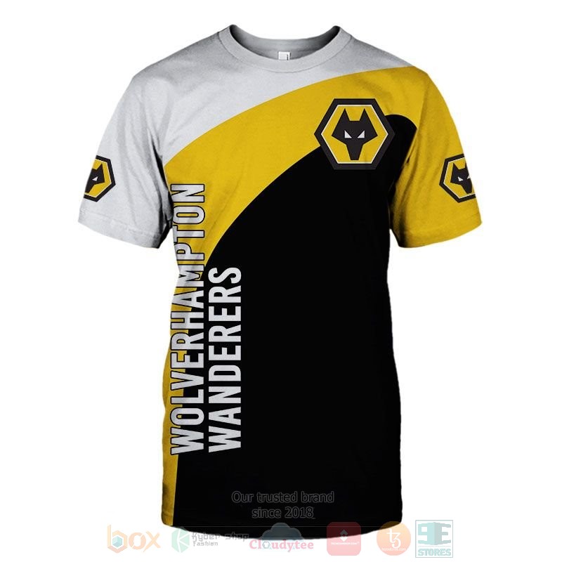 Wolverhampton Wanderers white Yellow black 3D shirt hoodie 1 2 3 4 5 6 7 8 9 10 11 12 13 14 15 16 17 18 19 20 21
