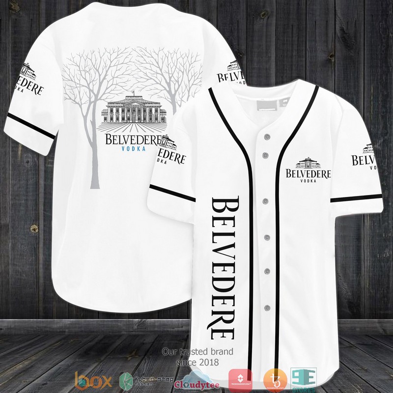 Belvedere Vodka Jersey Baseball Shirt