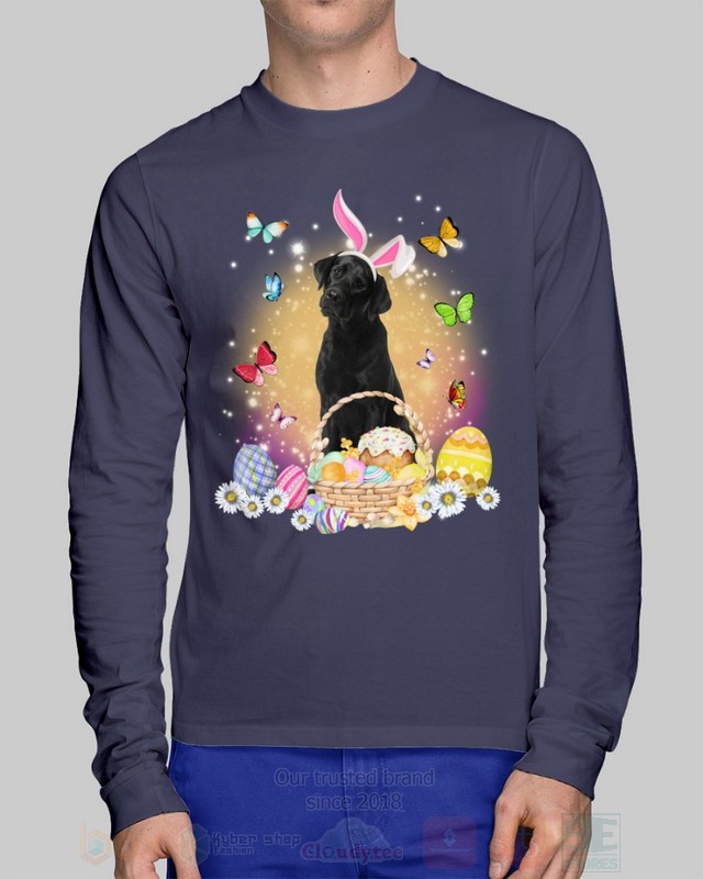 Black Labrador Easter Bunny Butterfly 2D Hoodie Shirt 1 2 3 4 5 6 7 8 9 10 11