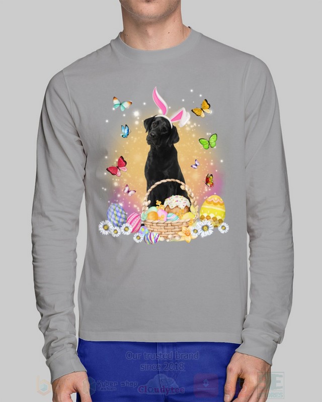 Black Labrador Easter Bunny Butterfly 2D Hoodie Shirt 1 2 3 4 5 6 7 8 9 10 11 12