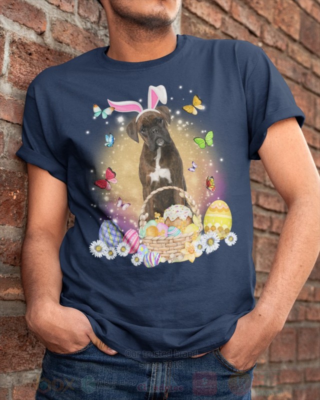 Brindle Boxer Easter Bunny Butterfly 2D Hoodie Shirt 1 2 3 4 5 6 7 8 9 10 11