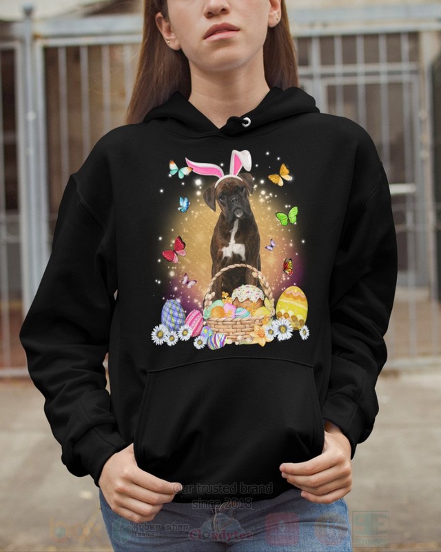 Brindle Boxer Easter Bunny Butterfly 2D Hoodie Shirt 1 2 3 4 5 6 7 8 9 10 11 12 13 14 15 16 17 18
