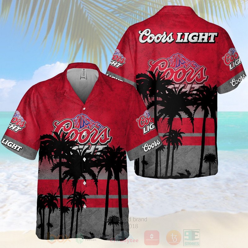 Coors Light Hawaiian Shirt